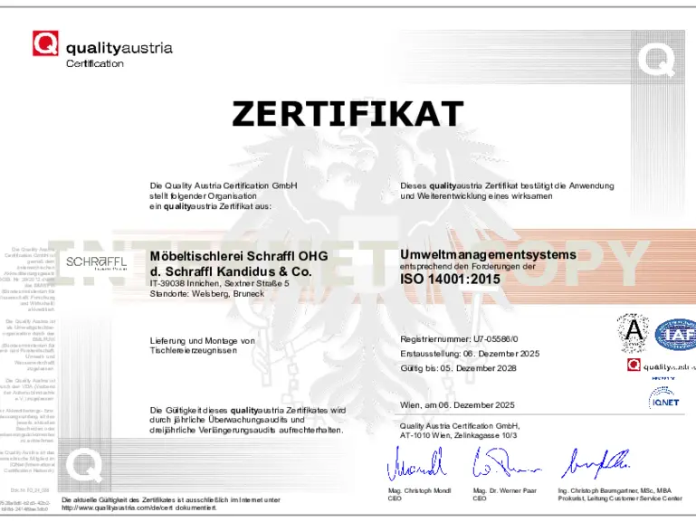 ISO 14001 Environmental Management System